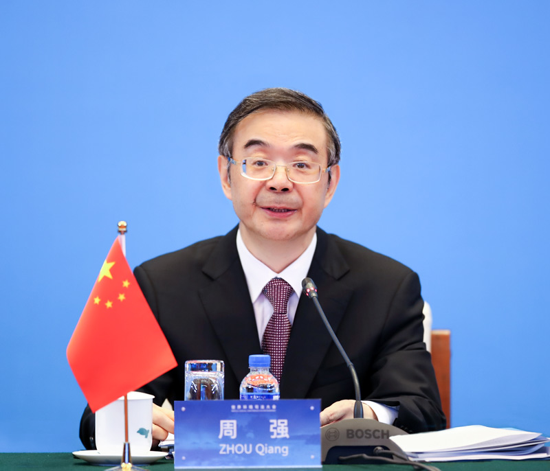 世界环境司法大会通过《昆明宣言》圆满闭幕<br />
周强致辞